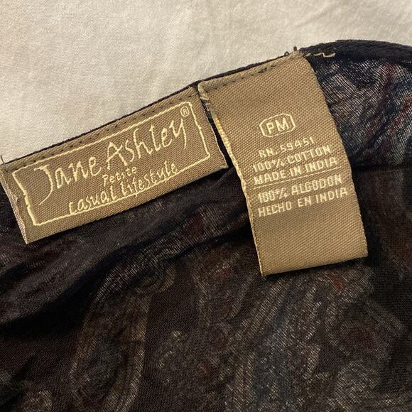 Jane Ashley Women's V-Neck Paisley and Floral Prairie Boho Cottage Maxi Dress MP - Picture 3 of 7